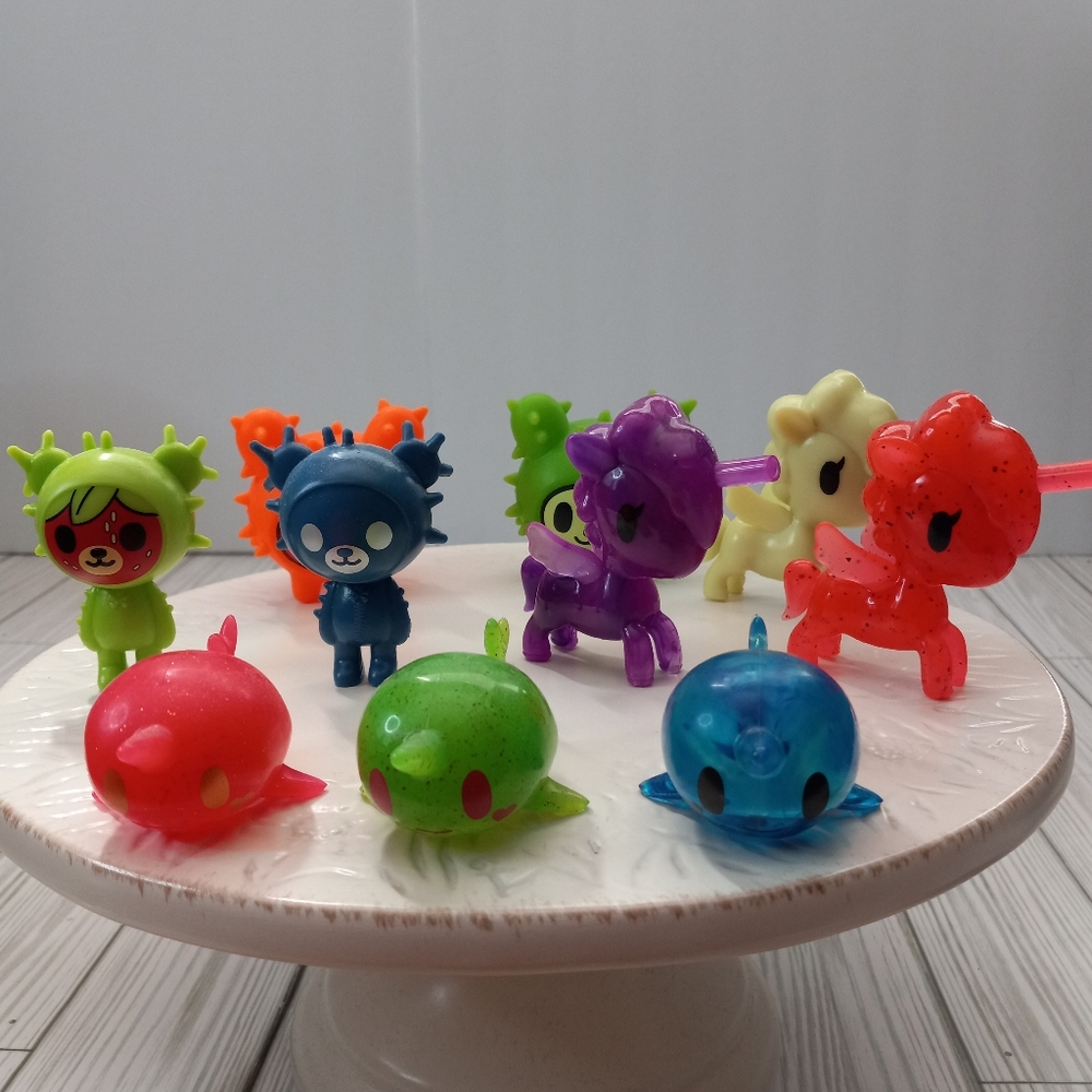 Tokidoki X Sonic Wacky Pack Figure Bundle